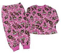Růžové sametové pyžamo s L.O.L. Primark