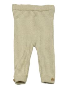 Béžové žebrované kamaše Tu