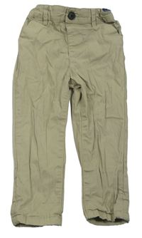 Béžové plátenné nohavice Denim Co.
