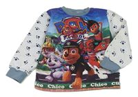 Modro-biela mikina s Paw Patrol