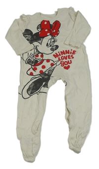 Biely overal s Minnie zn. George