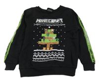 Černo-zelená mikina Minecraft George
