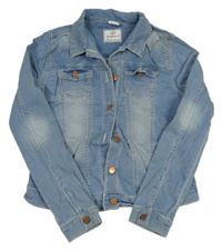 Modrá riflová bunda F&F