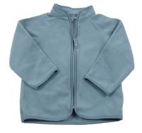 Modrá fleecová prepínaci mikina H&M