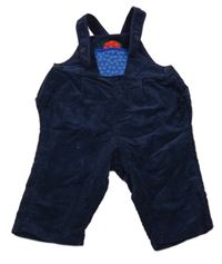 Tmavomodré menšestrové na traké nohavice