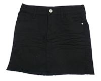 Čierna rifľová sukňa H&M