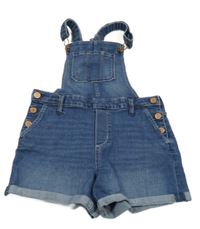 Modré riflové laclové kraťasy H&M