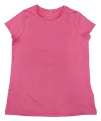 Fuchsiové sportovní funkční tričko H&M