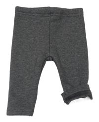 Tmavosivé melírované teplákové teplákové turecké legíny BABY friends