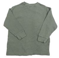 Khaki rebrované tričko F&F