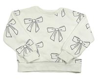 Biela mikina s mašľami Primark