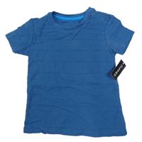 Nové - Tmavomodré pruhované tričko St. Bernard