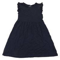 Tmavomodré šaty H&M