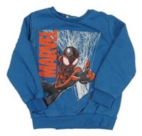 Modrá mikina se Spidermanem 