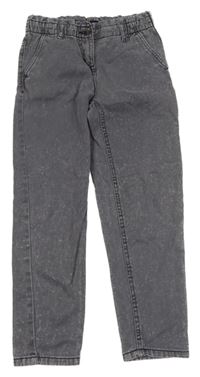 Šedé melírované skinny rifle Pocopiano