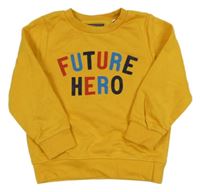 Žlutá mikina s nápisem C&A