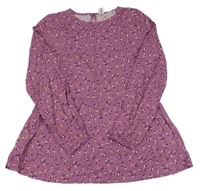 Ružová ľahká vzorovaná tunika Yigga