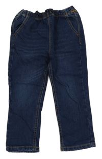 Tmavomodré skinny rifle dunnes