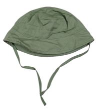 Khaki plátěný klobouk H&M