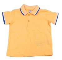 Neonově oranžové polo tričko Kiki&Koko