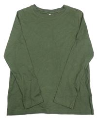 Khaki tričko H&M