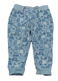 Světlemodré tepláky s auty Dunnes Stores