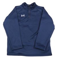 Tmavomodrá thermo mikina s logem Under Armour