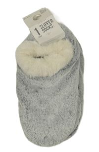 Nové - Svetlosivé plyšové papučky Primark vel. 36/38