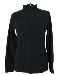 Dámská černá fleecová funkční mikina Crane 