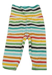 Farebné pruhované legíny H&M