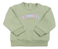 Khaki mikina s logom Sonneti