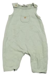 Svetlozelený pletený nohavicový overal Obaibi