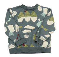 Sivá vzorovaná mikina H&M