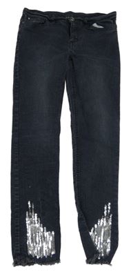 Tmavomodré 7/8 rifle s flitrami Y.F.K.