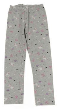 Světlešedé tregíny s koníky Topolino