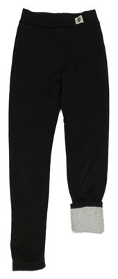 Černé zateplené legíny