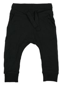 Černé baggy tepláky Next