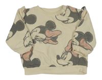 Smotanová mikina s Minnie H&M