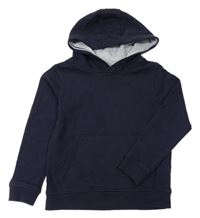 Tmavomodrá mikina s kapucňou M&S