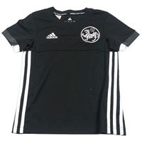 Černé sportovní tričko s potiskem Adidas