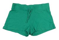 Zelené bavlnené kraťasy H&M