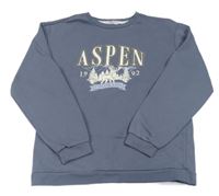 Šedá mikina s nápisem Primark