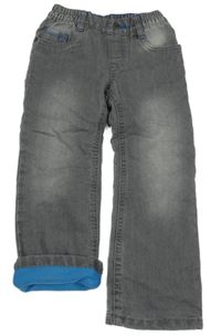 Sivé zateplené rifle Lupilu