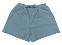 Modrošedé sportovní kraťasy Shein