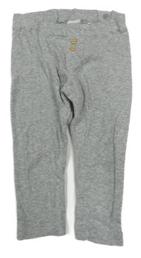 Sivé melírované ľahké turecké tepláky H&M
