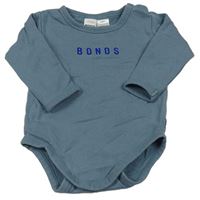 Modrošedé body s logem Bonds
