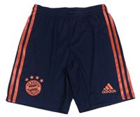 Tmavomodré fotbalové kraťasy FC Bayer Adidas