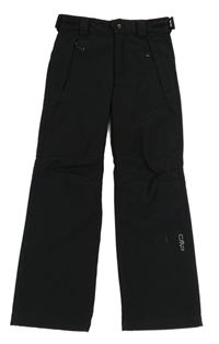 Černé softshellové outdoorové kalhoty CMP 