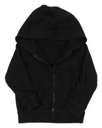 Čierna prepínaci mikina s kapucňou George