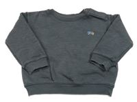 Sivá oversize mikina s autom M&S